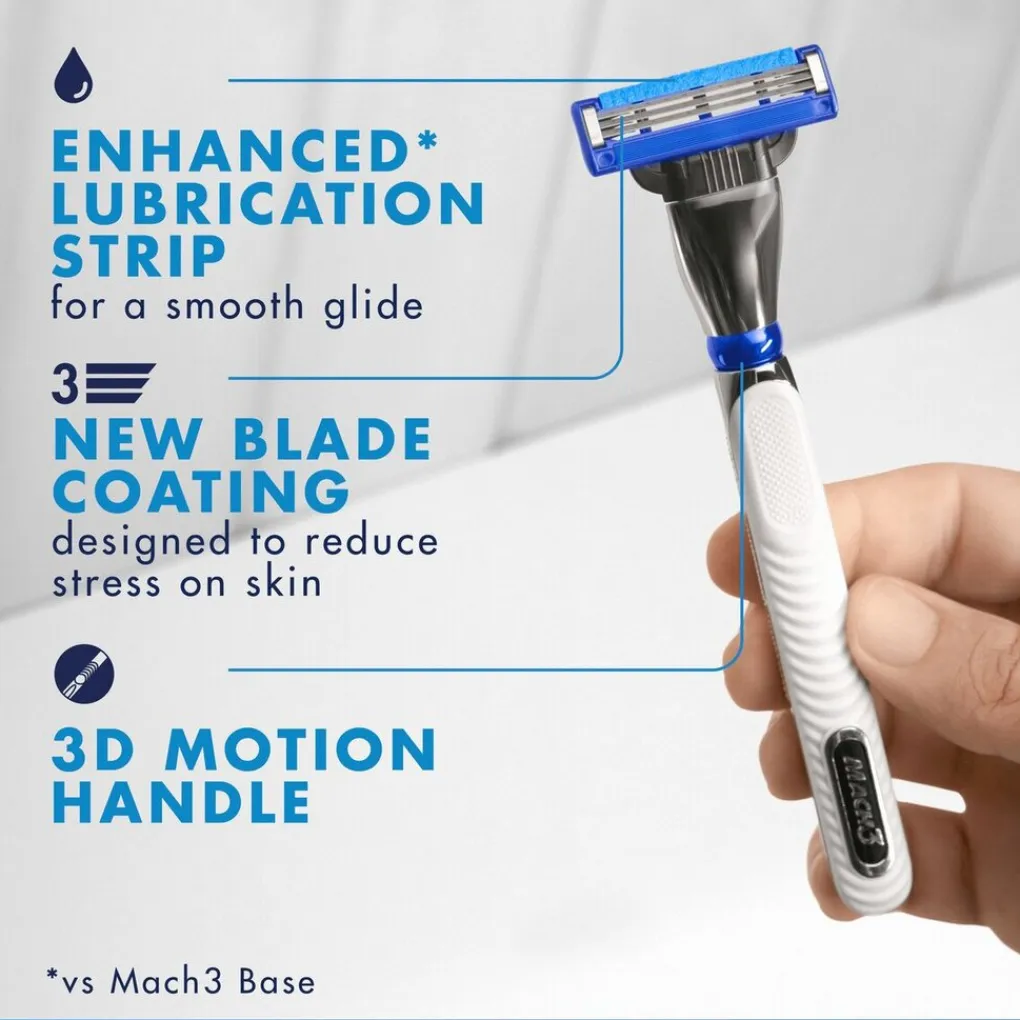 Heren Gillette Scheermesjes>Mach3 Turbo Scheermesjes