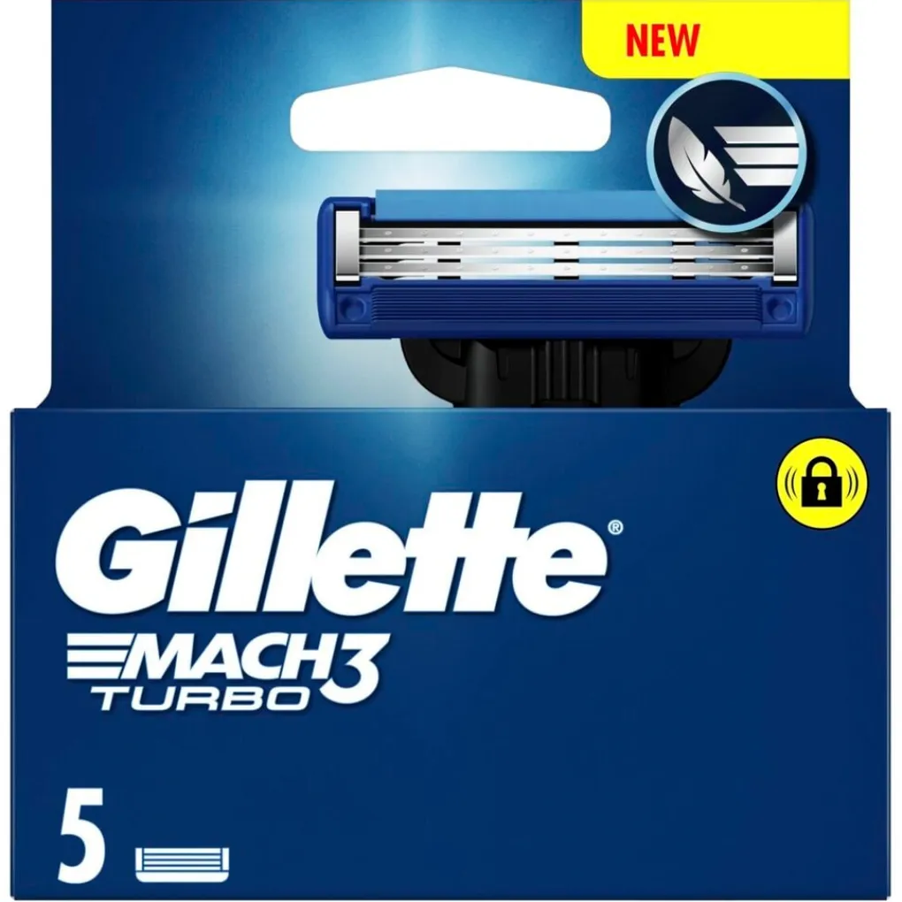 Heren Gillette Scheermesjes>Mach3 Turbo Scheermesjes