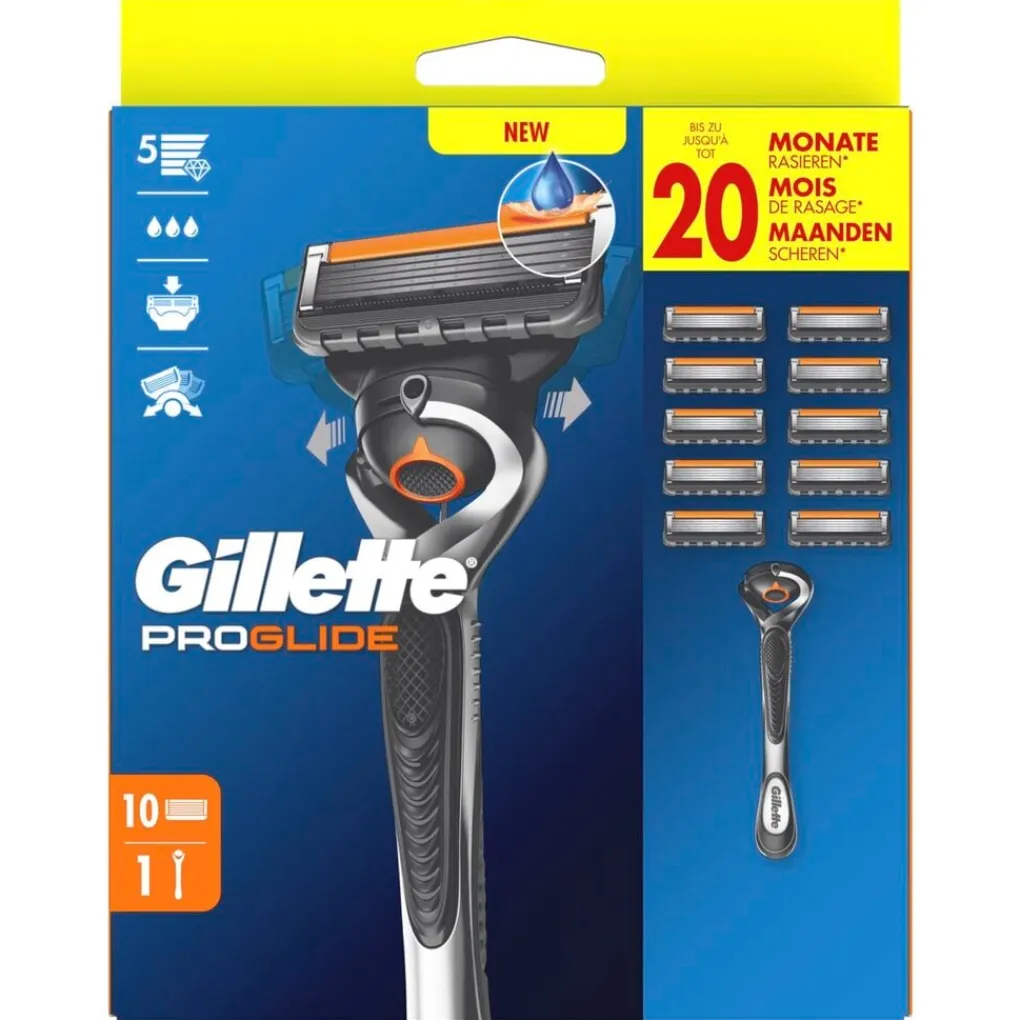 Heren Gillette Scheermesjes>ProGlide Scheersysteem