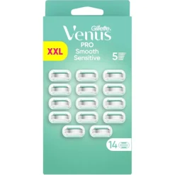 Heren Gillette Venus Scheermesjes>Pro Smooth Sensitive Navulmesjes