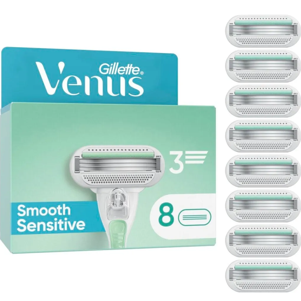 Heren Gillette Venus Scheermesjes>Smooth Sensitive Scheermesjes