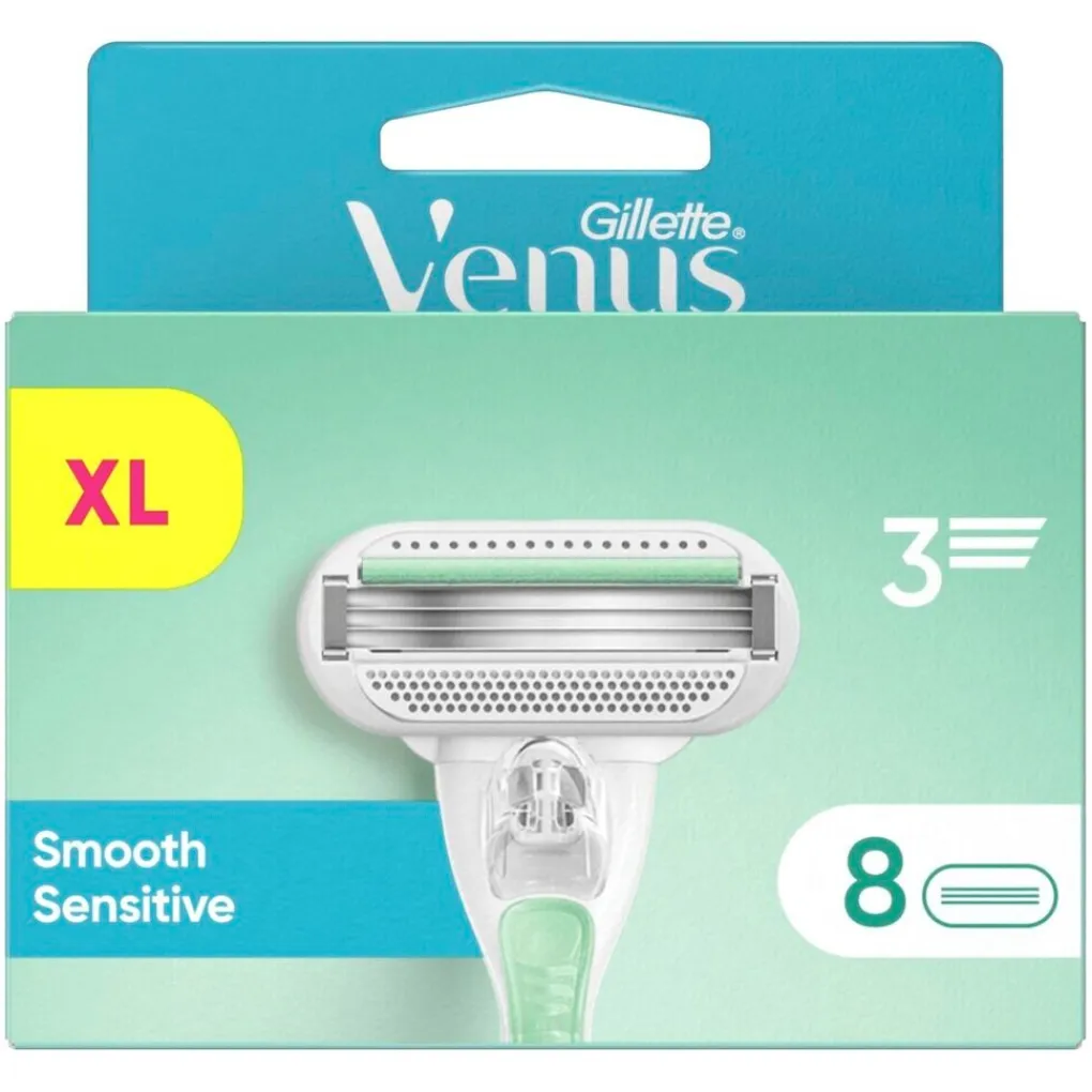 Heren Gillette Venus Scheermesjes>Smooth Sensitive Scheermesjes
