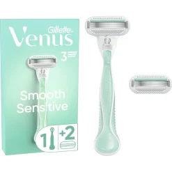 Heren Gillette Venus Scheerapparaten>Smooth Sensitive Scheersysteem