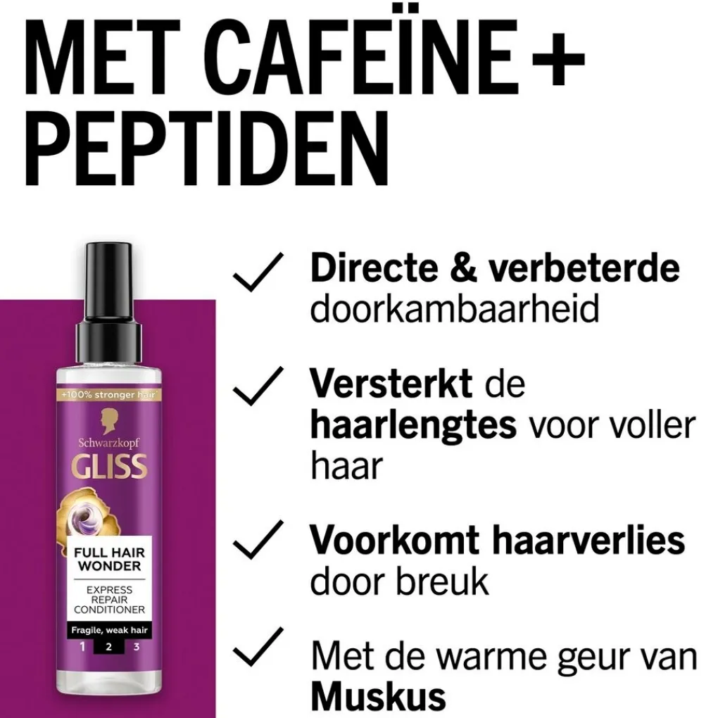 Gliss Anti-Klitspray>Full Hair Wonder Anti-Klitspray