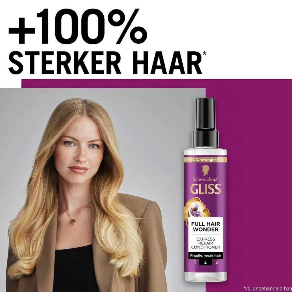 Gliss Anti-Klitspray>Full Hair Wonder Anti-Klitspray