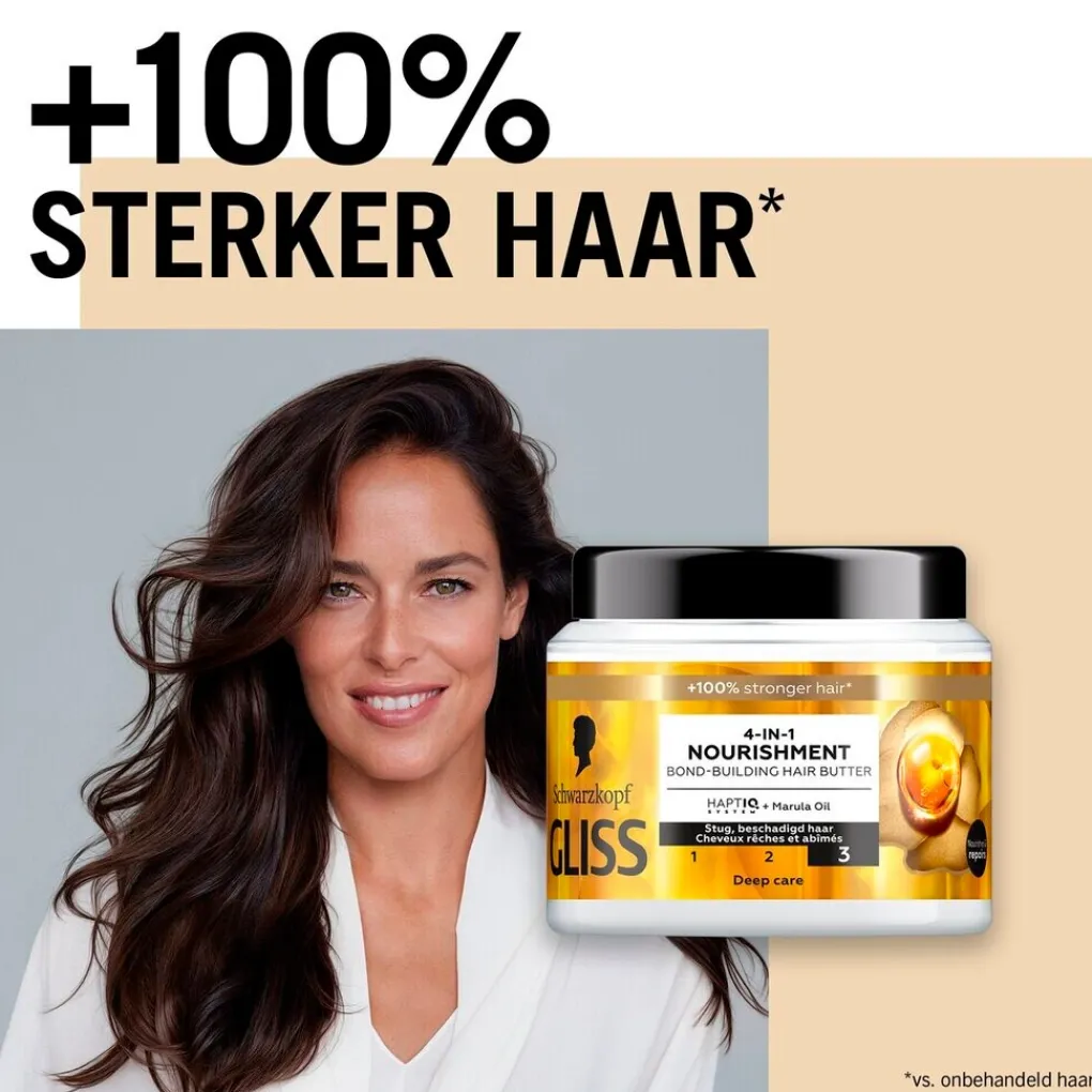 Gliss Haarmasker>4-In-1 Nourishment Bond-Building Haarmasker