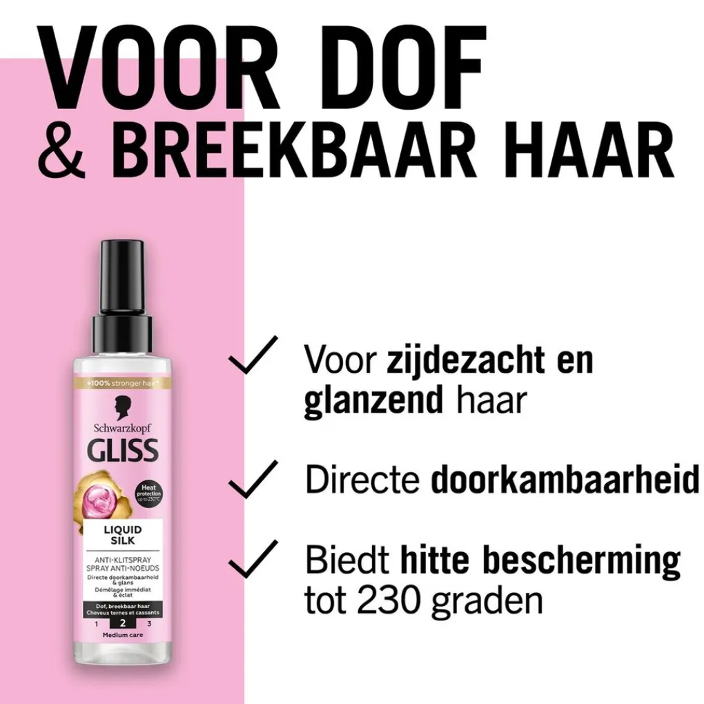 Gliss Anti-Klitspray>Liquid Silk Anti-Klitspray