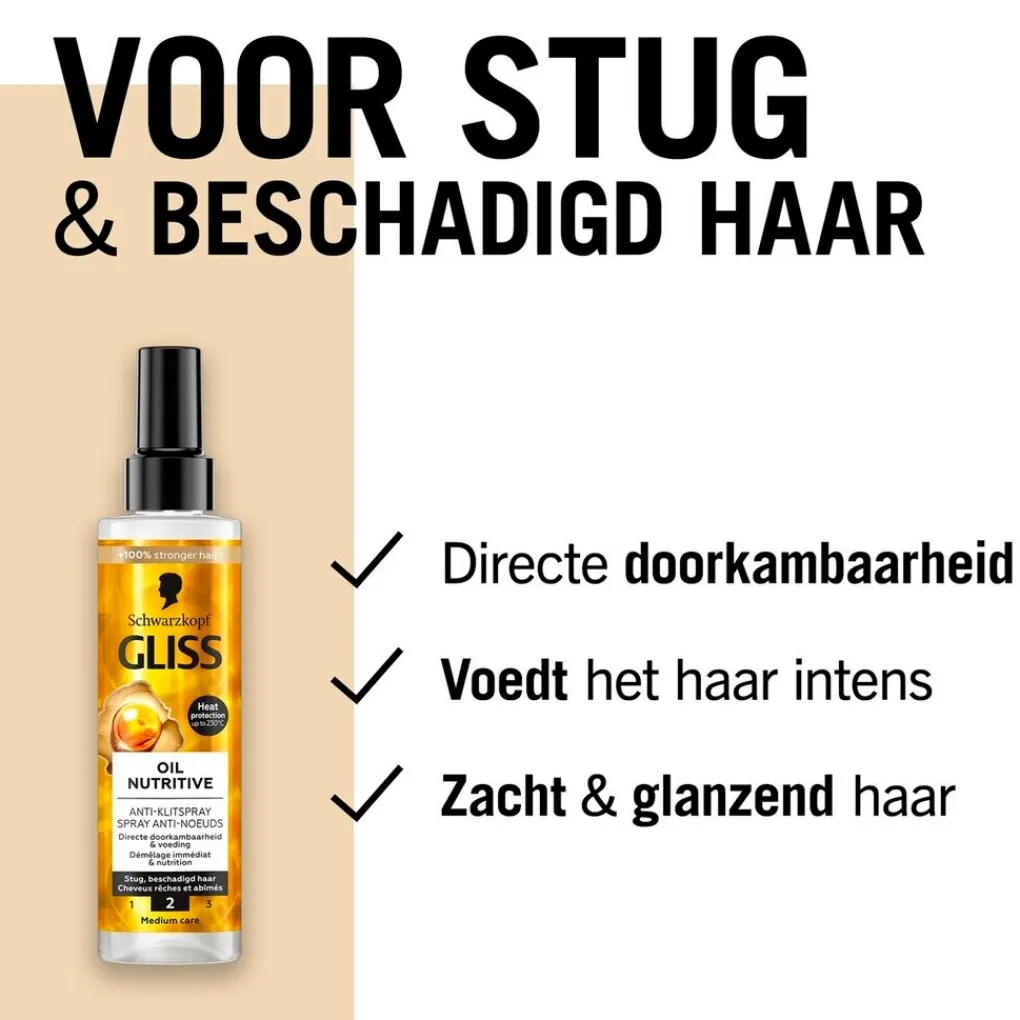 Gliss Anti-Klitspray>Oil Nutritive Anti-Klitspray
