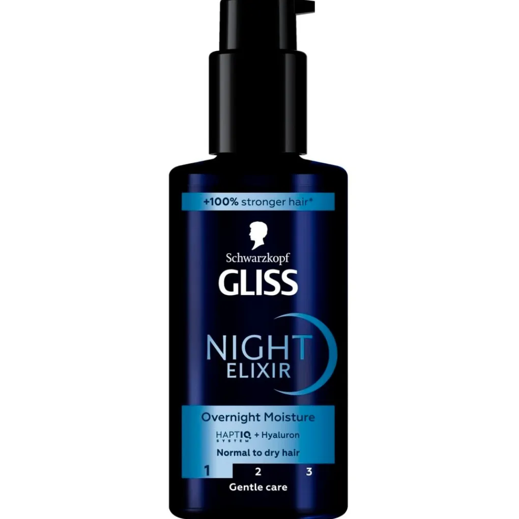 Gliss Haartreatment>Overnight Moisture Night Elixir