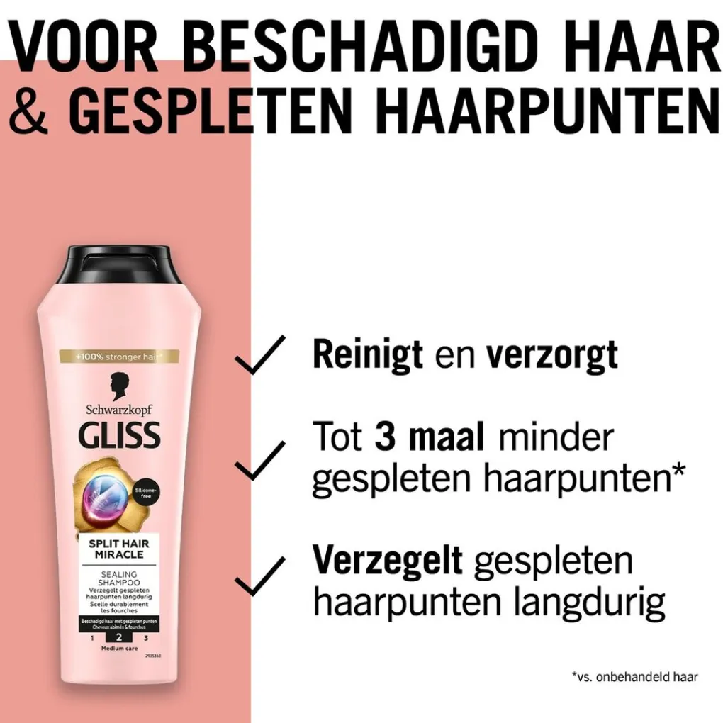 Gliss Shampoo>Split Hair Miracle Sealing Shampoo