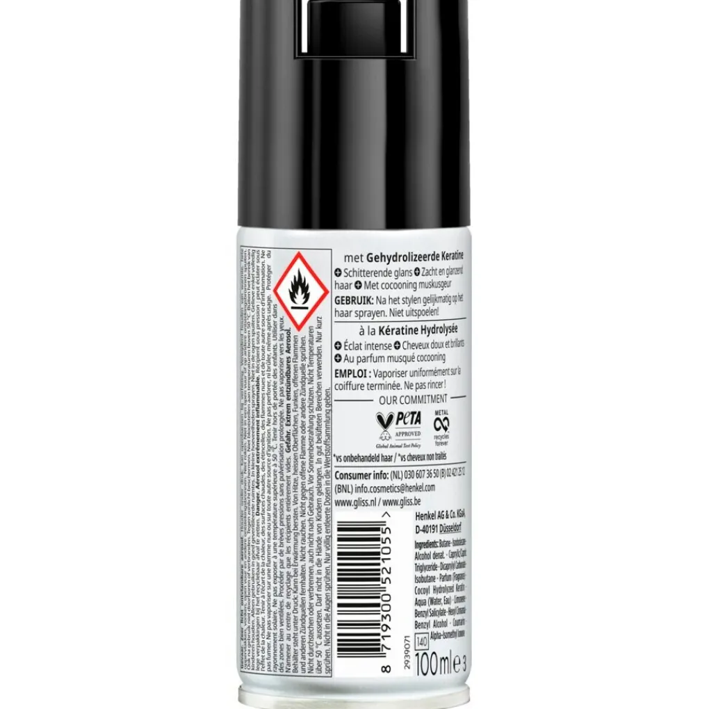 Gliss Haartreatment>Total Repair Brillant Tonic