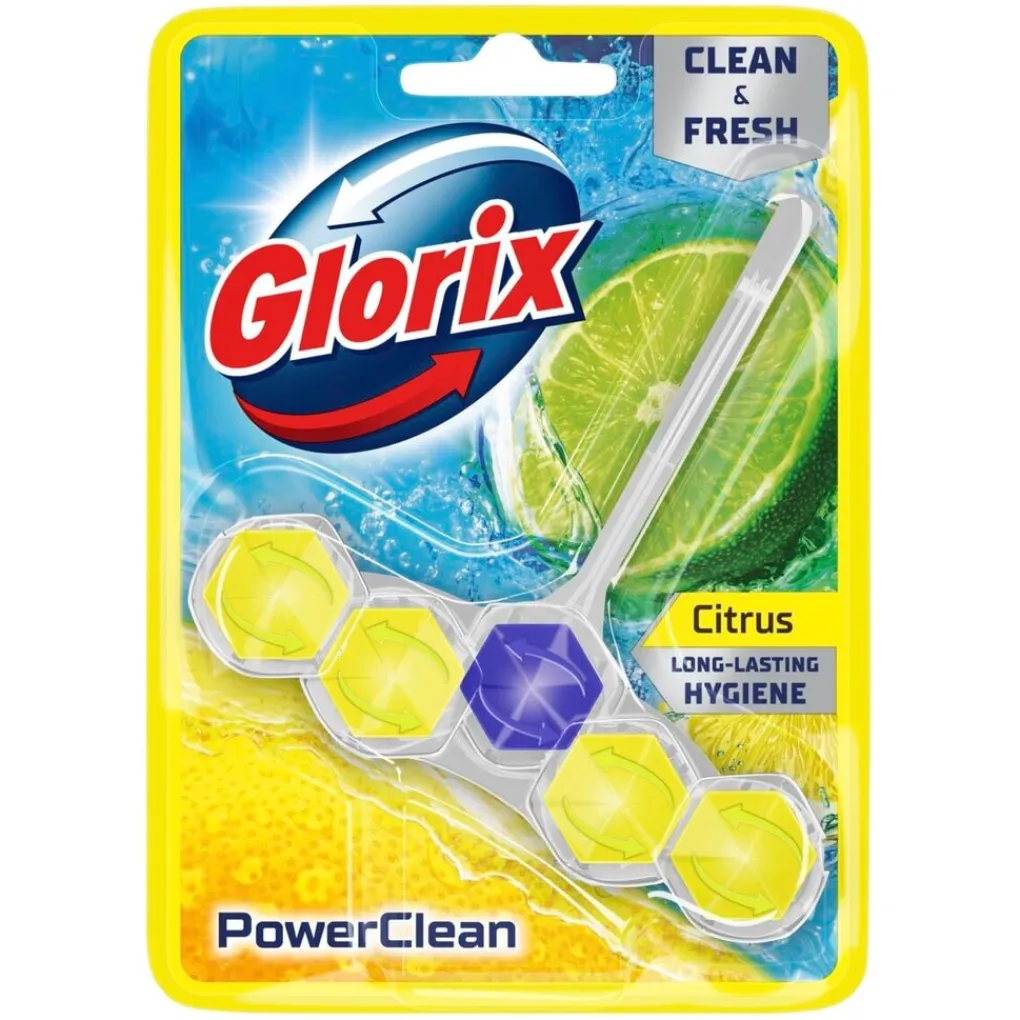 Glorix Toiletblokken>PowerClean Citrus Toiletblok