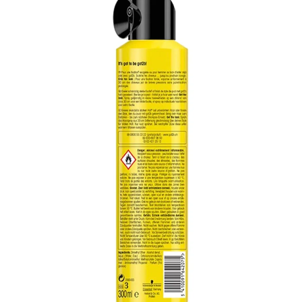 Got2B Haarlak>Glued Blasting Freeze Haarspray