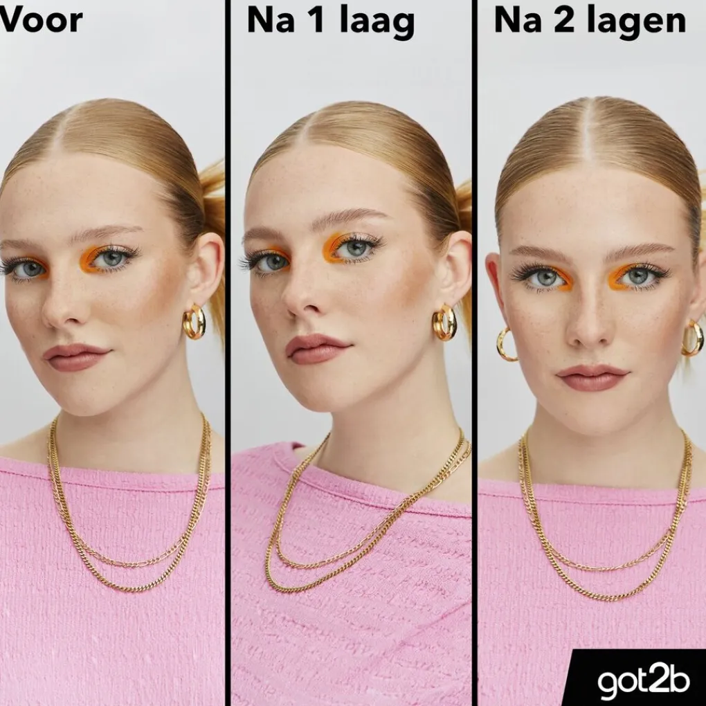 Got2B Wenkbrauw Make-Up>Tinted Glued Dark Blonde to Brown 4 Brows & Edges Gel