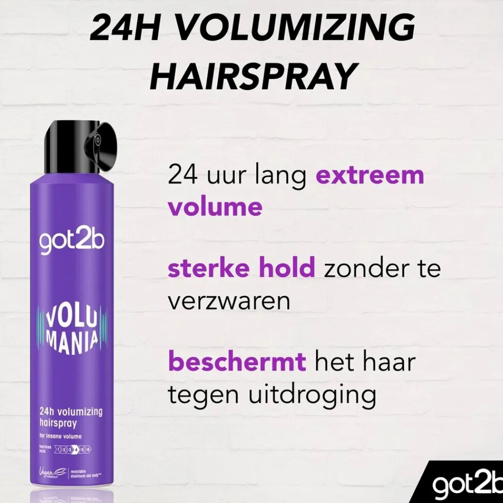 Got2B Haarlak>Volumania 24H Volumizing Haarspray