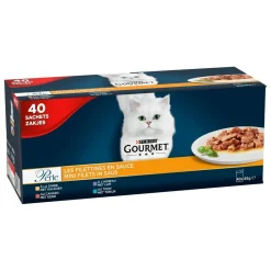 Gourmet Diervoeding>Perle Mini Filets in Saus Kattenvoer