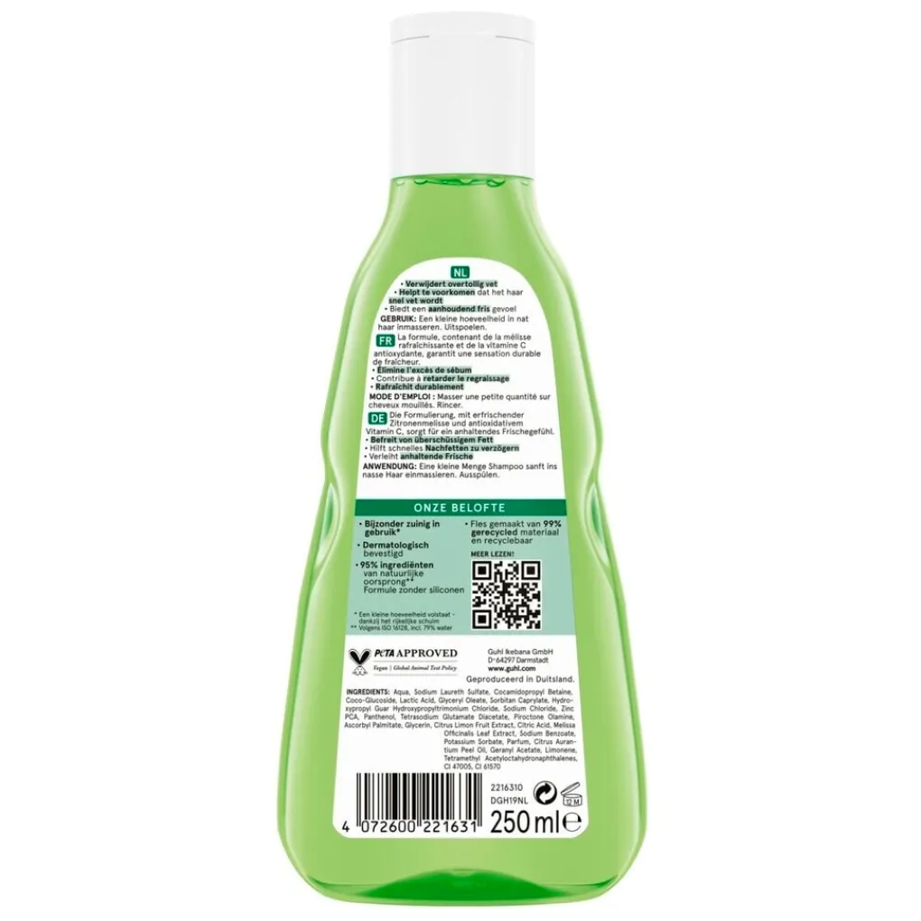 Guhl Shampoo>Fris & Luchtig Anti-Vet Shampoo