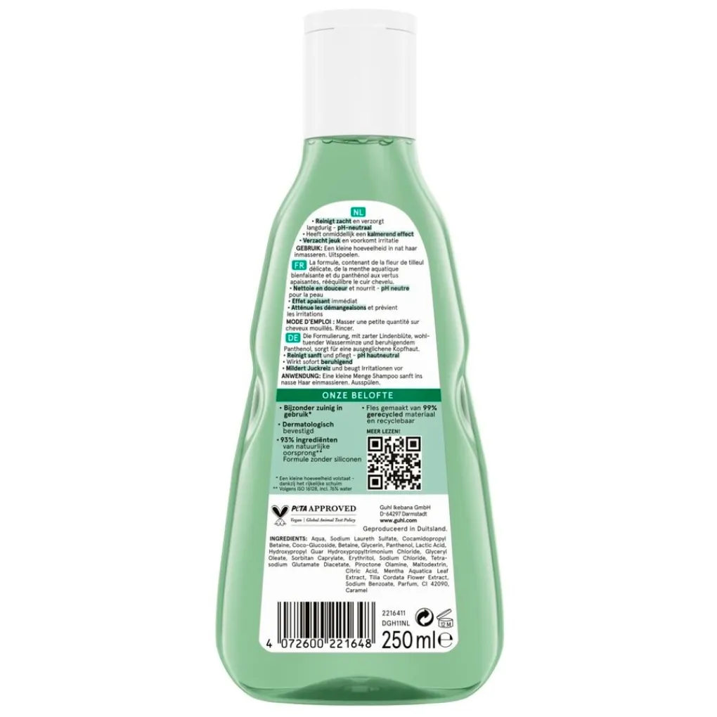Guhl Shampoo>Gevoelige Hoofdhuid Shampoo