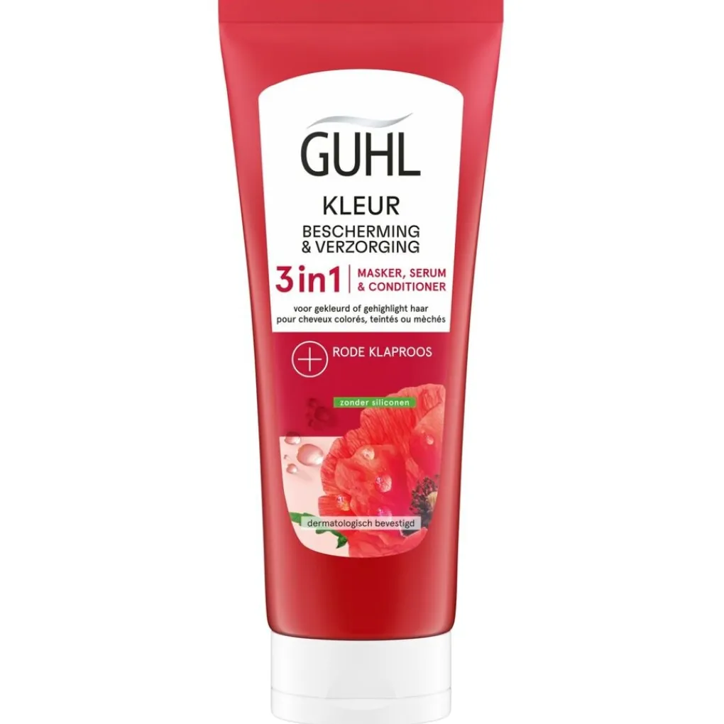 Guhl Haarmasker>3-In-1 Bescherming & Verzorging Masker, Serum & Conditioner