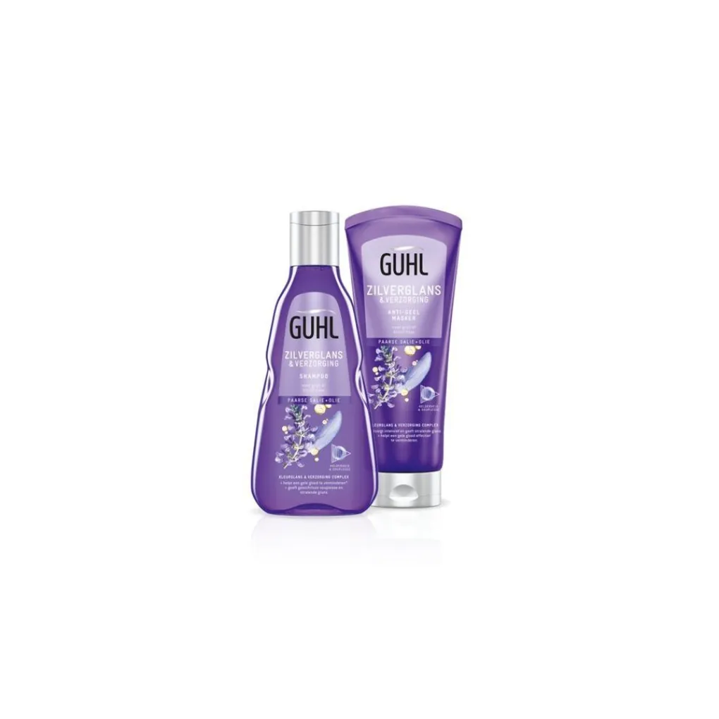 Guhl Haarmasker>Zilverglans & Verzorging Anti-Geel 2-in-1 Masker en Conditioner