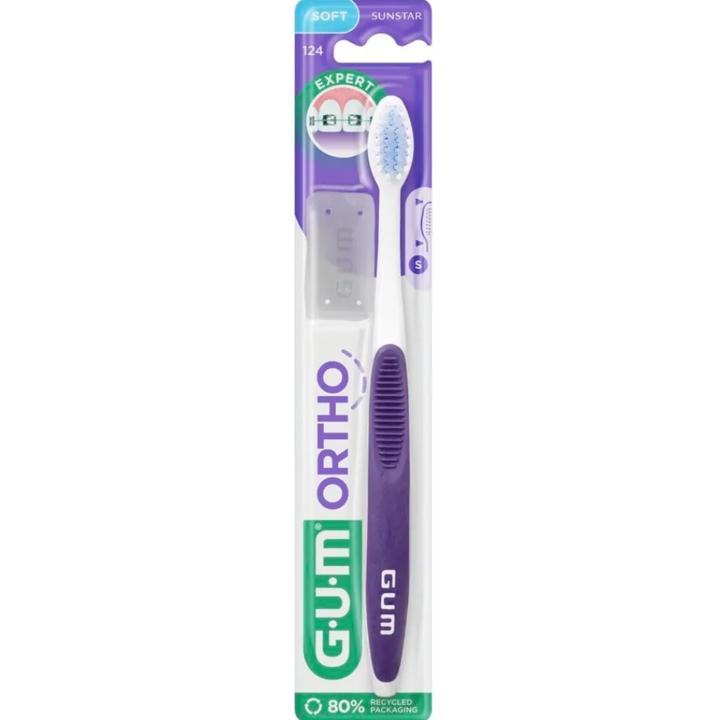 Gum Beugelverzorging|Tandenborstels>Ortho Tandenborstel