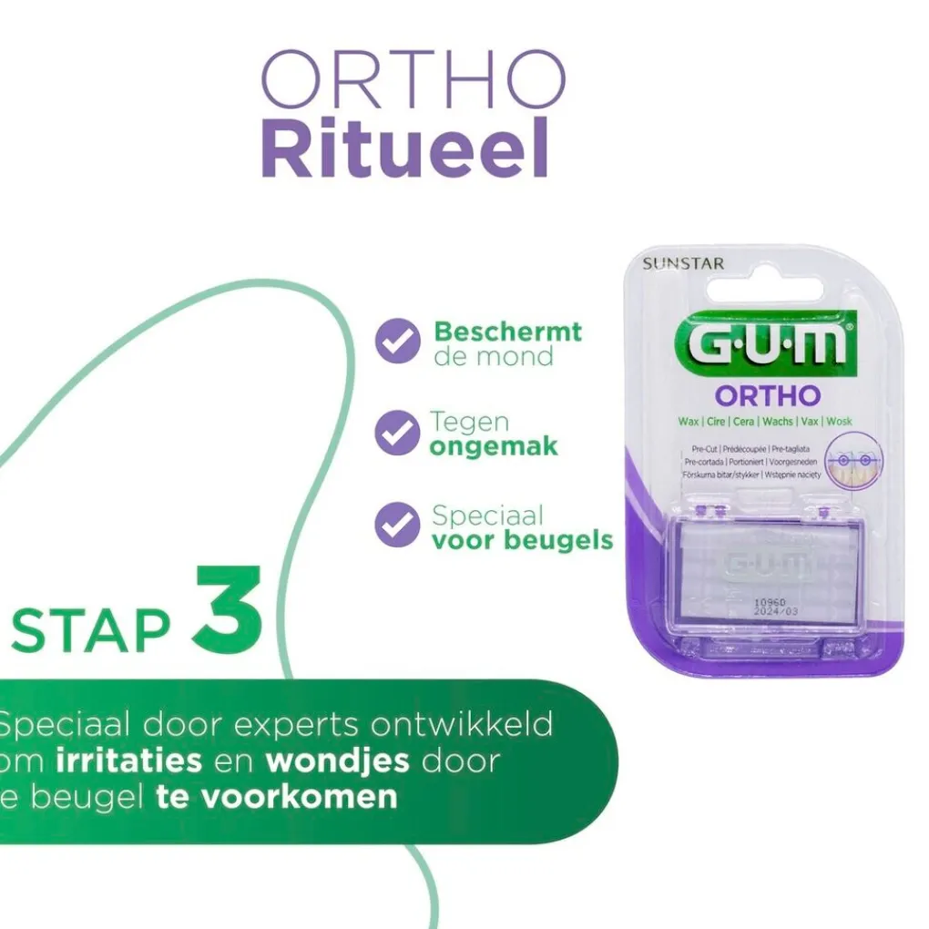 Gum Beugelverzorging>Ortho Wax