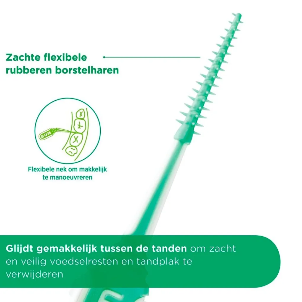 Gum Tandenstokers|Tandenragers>Soft-Picks Minty Interdentale Tandenstokers