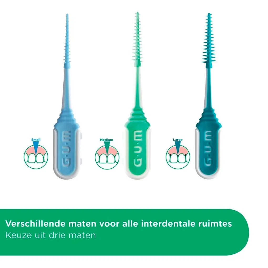 Gum Tandenstokers|Tandenragers>Soft-Picks Minty Interdentale Tandenstokers
