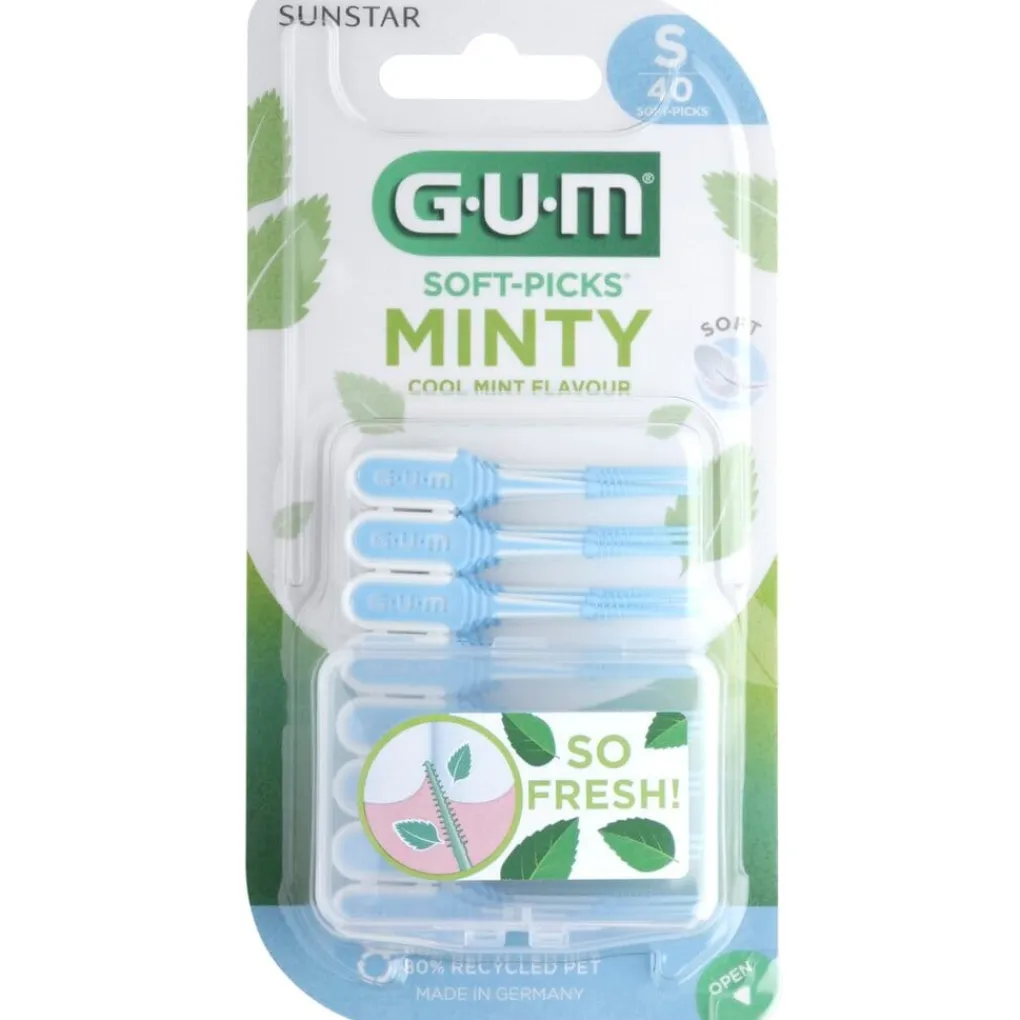Gum Tandenstokers|Tandenragers>Soft-Picks Minty Interdentale Tandenstokers