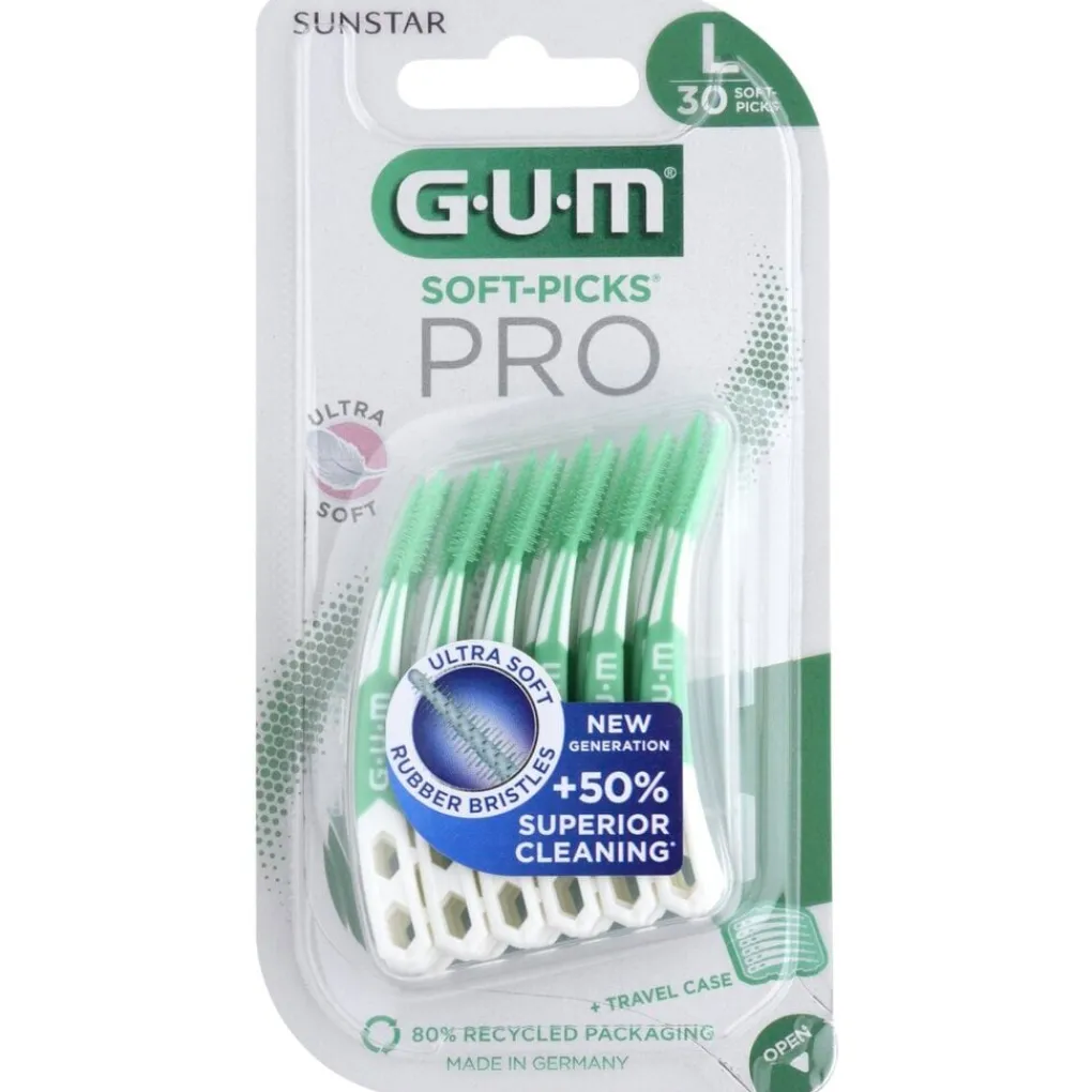 Gum Tandenstokers|Tandenragers>Soft-Picks Pro Interdentale Tandenstokers