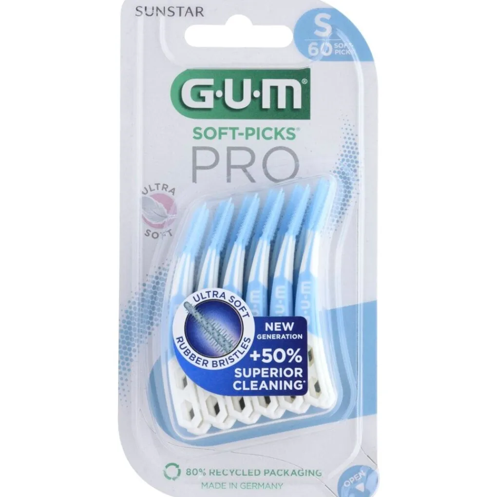 Gum Tandenstokers|Beugelverzorging>Soft-Picks Pro Interdentale Tandenstokers