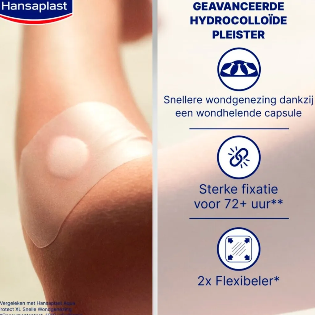 Hansaplast Pleisters>Expert+ Second Skin Protection XL Pleisters