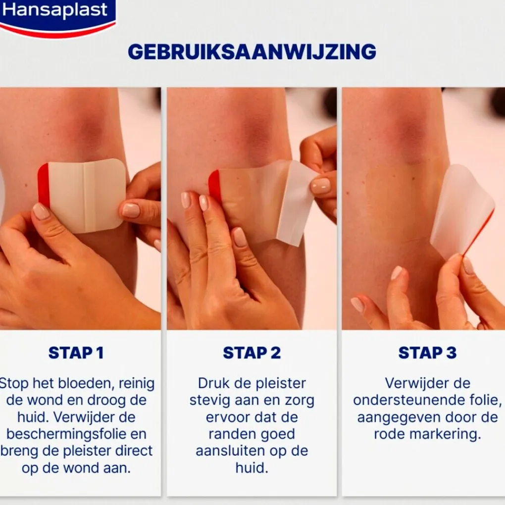 Hansaplast Pleisters>Expert+ Second Skin Protection XL Pleisters