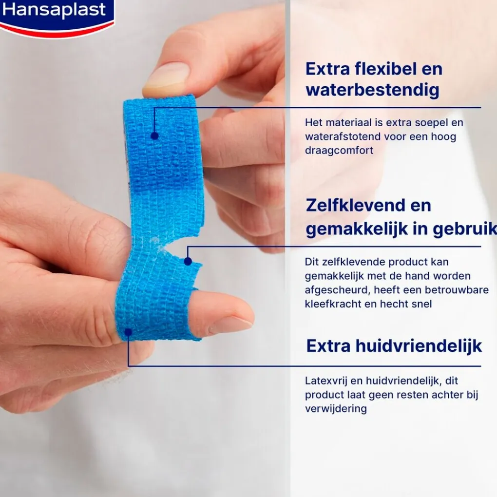 Hansaplast Bandages En Windsels|Pleisters>Finger Cohesive Zelfhechtende Vingerbandage
