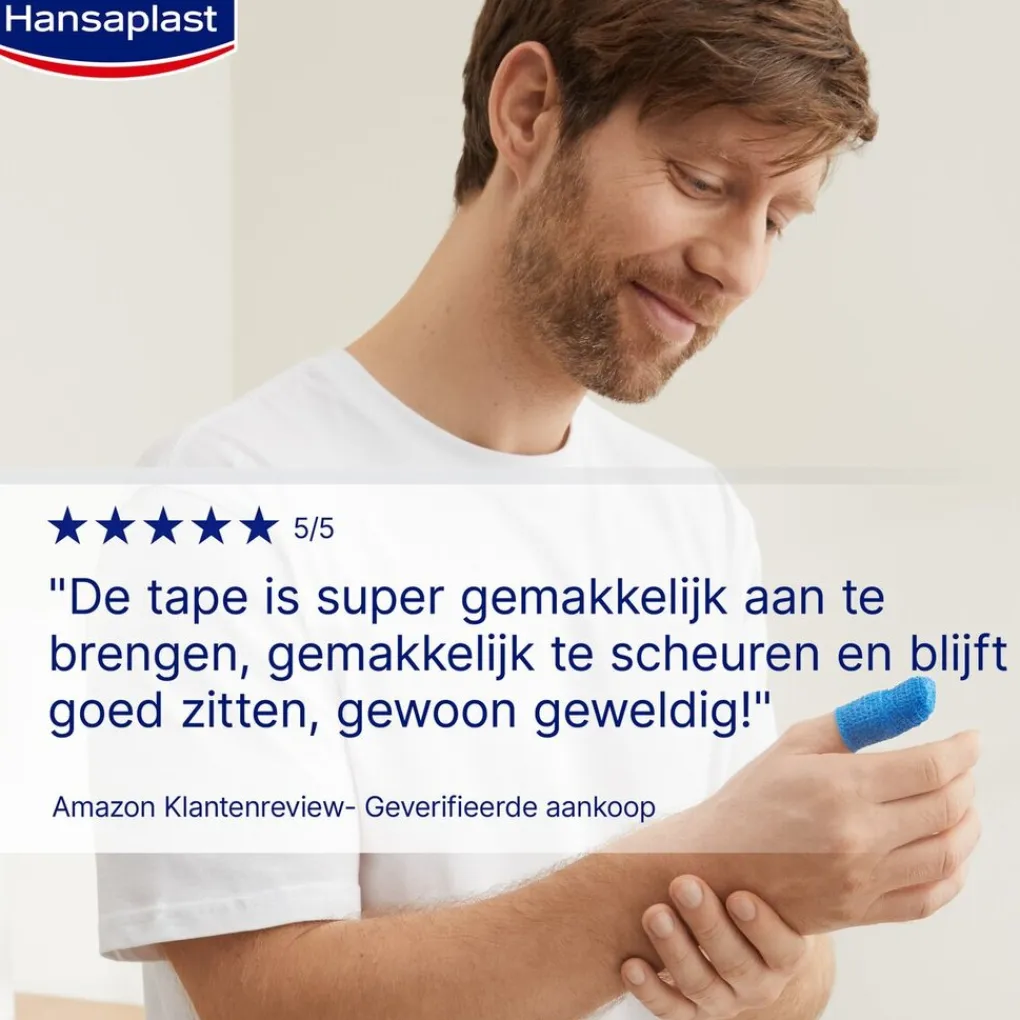 Hansaplast Bandages En Windsels|Pleisters>Finger Cohesive Zelfhechtende Vingerbandage
