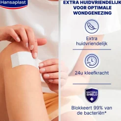 Hansaplast Pleisters>Sensitive Extra Skin-Friendly Pleisters