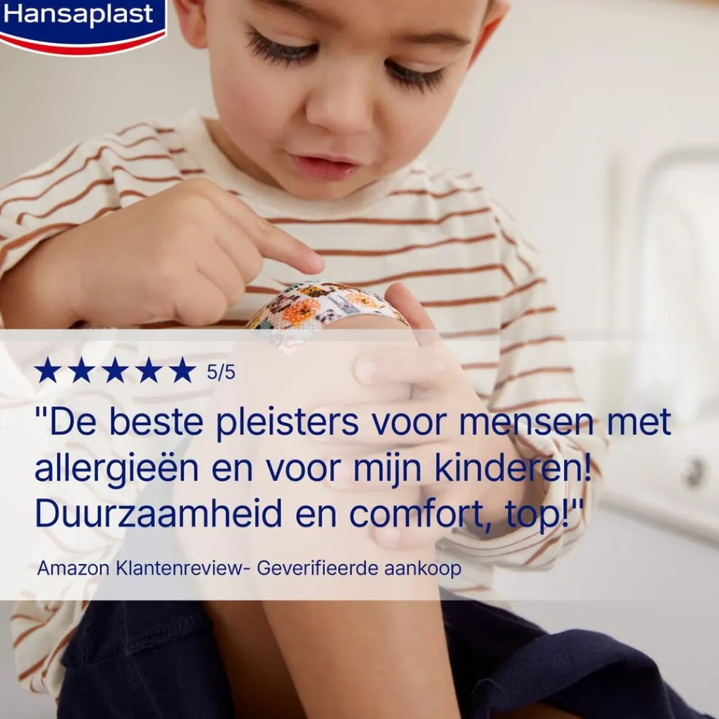 Hansaplast Pleisters>Sensitive Kids XL Pleisters