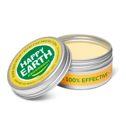 Happy Earth Deodorant Creme>100% Natural Jasmine Ho Wood Deodorant Balm