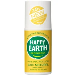 Happy Earth Deoroller>100% Natural Jasmine Ho Wood Deodorant Roller