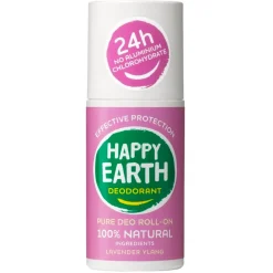 Happy Earth Deoroller>100% Natural Lavender Ylang Deodorant Roller