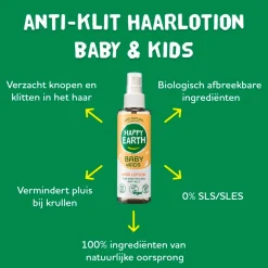 Happy Earth Baby Haarverzorging>Baby & Kids 100% Natural Hair Lotion