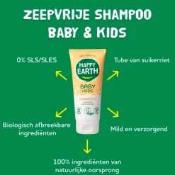 Happy Earth Baby Haarverzorging>Baby & Kids 100% Natural Shampoo