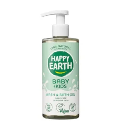 Happy Earth Baby Bad- En Doucheverzorging>Baby & Kids 100% Natural Wash & Bath Gel