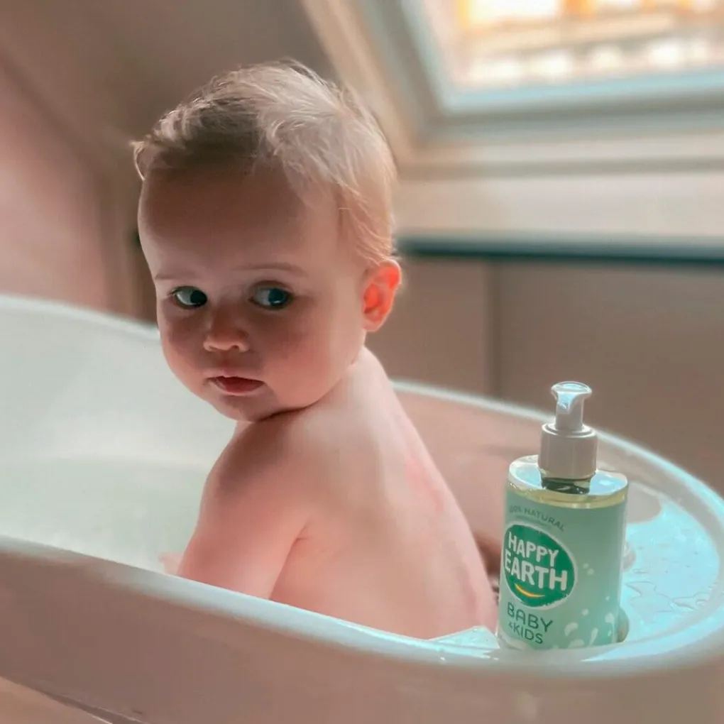 Happy Earth Baby Bad- En Doucheverzorging>Baby & Kids 100% Natural Wash & Bath Gel