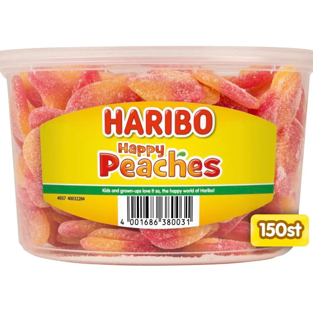 Haribo Snacks En Snoep>Happy Peaches