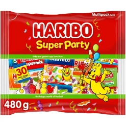Haribo Snacks En Snoep>Super Party Uitdeelzakjes