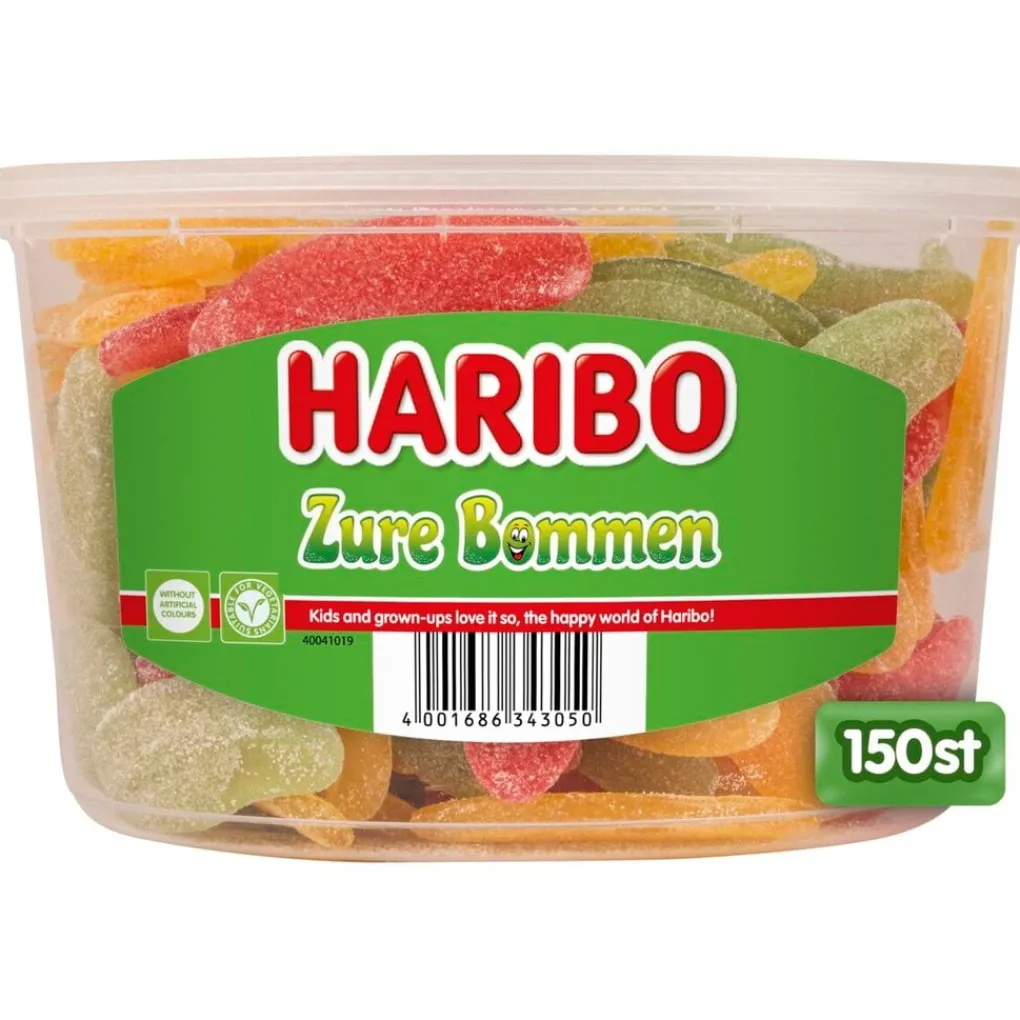 Haribo Snacks En Snoep>Zure Bommen