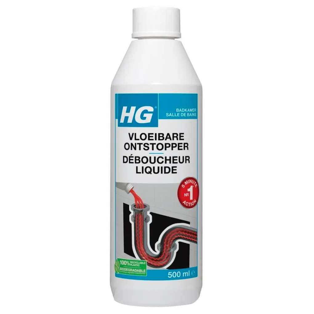 HG Schoonmaakmiddelen>Vloeibare Ontstopper