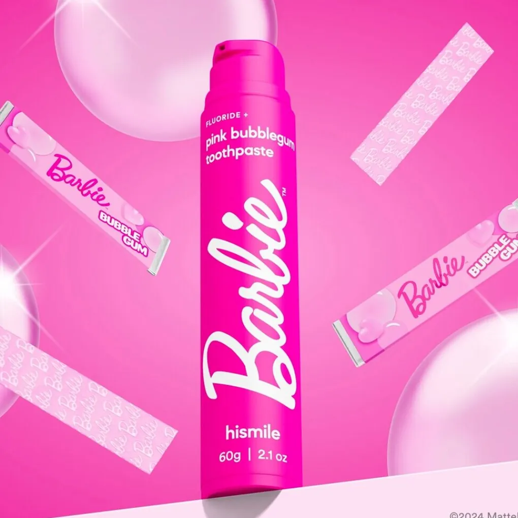 HISMILE Tandpasta>Barbie Pink Bubblegum Tandpasta