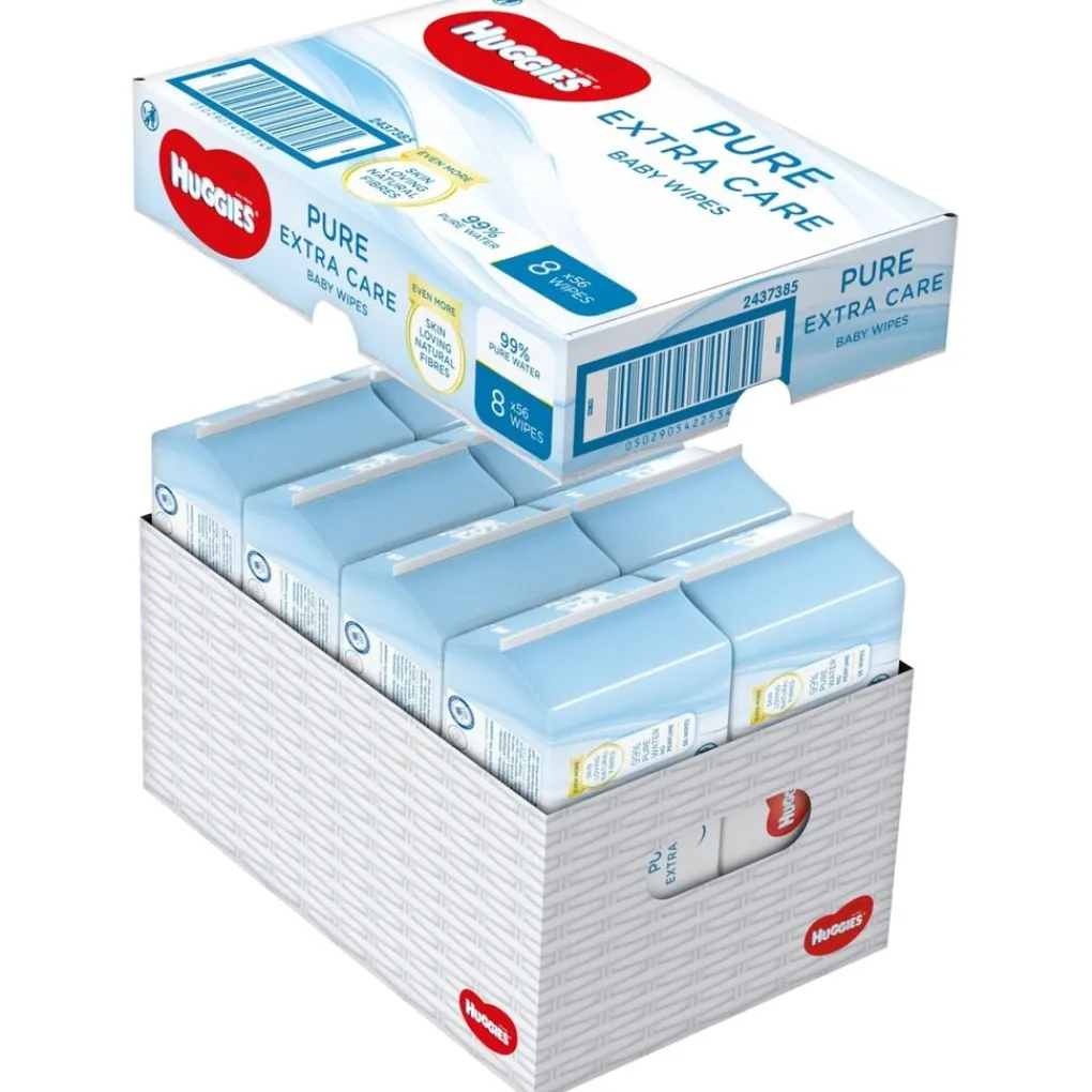 Huggies Billendoekjes>Extra Care Sensitive Babydoekjes